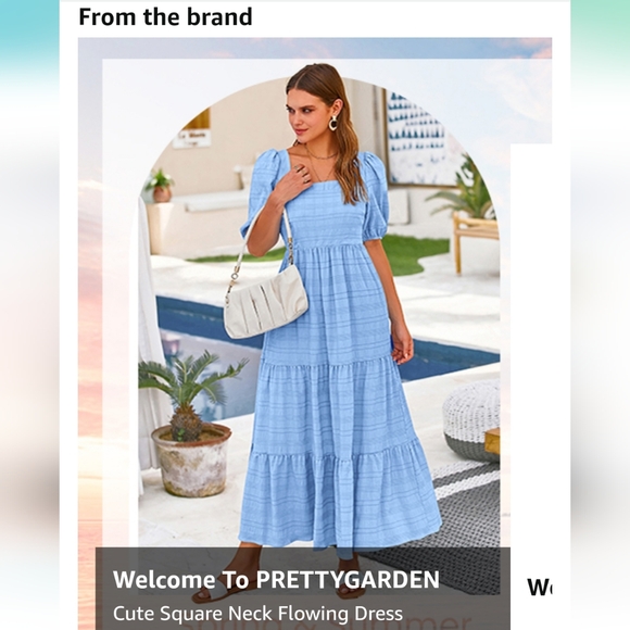 Gingham Midi Dress - Picture 10 of 17